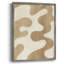 Sienna Ripples II, reproduction encadrée - bois massif-1023166799