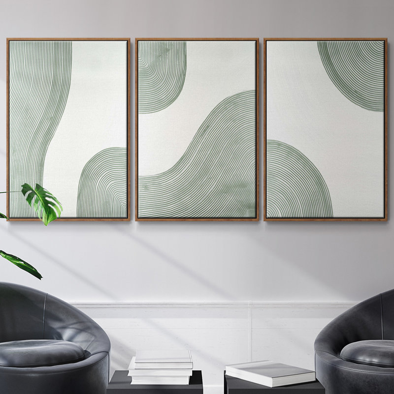 «Get Going III», 3 pièces, Noyer, H 36 po x l 72 po