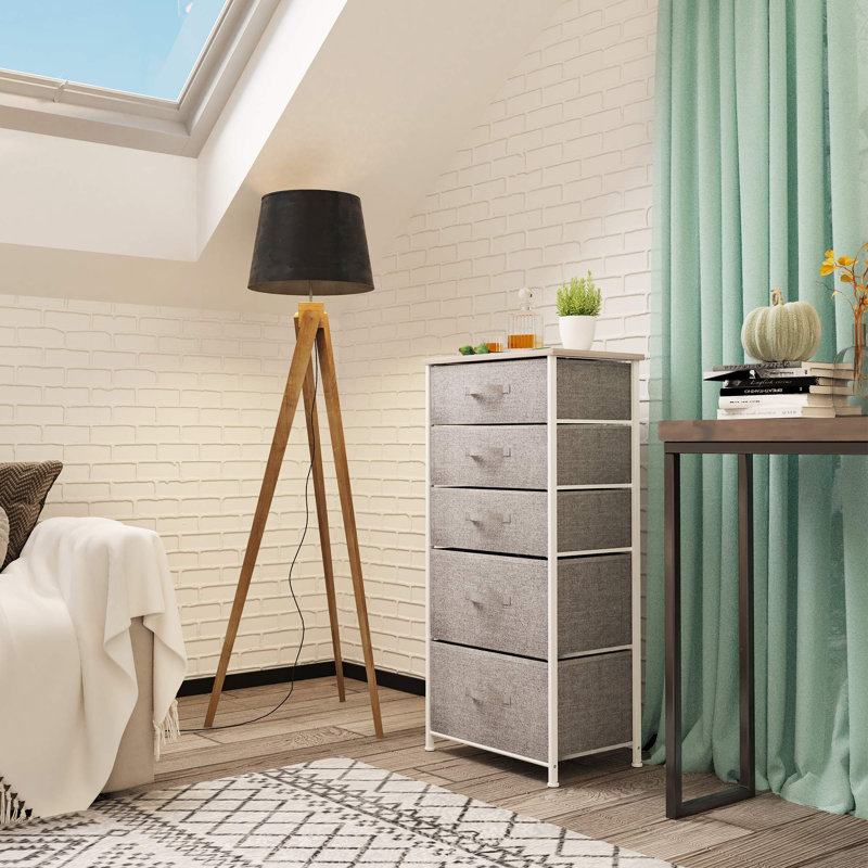 Enkela 5 Drawer Storage Drawer