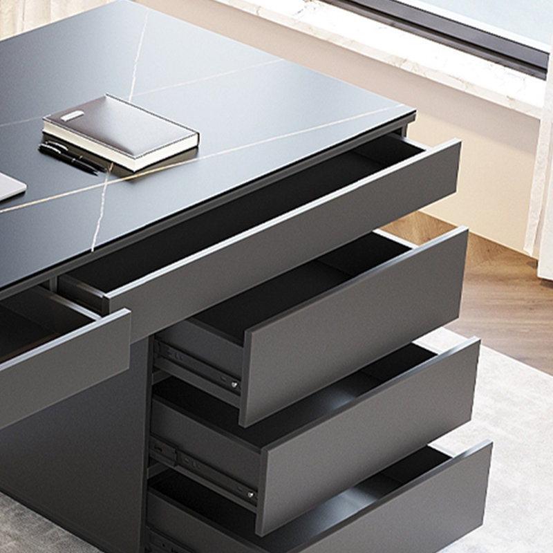 Wiveca, H 29,92 po x l 78,74 po x P 27,56 po, Gris foncé