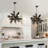 12 - Light Sputnik Sphere Scifi Novelty Chandelier