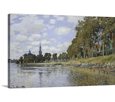 Claude " Zaandam " by Claude Monet