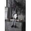 Gnome noir en tissu de 4,3 po x 4 po x 26,8 po avec manche à balai et longues pattes, pour la décoration d'Halloween