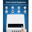 Climatiseur portatif blanc 8 000 BTU avec ensemble de fenêtre complet et télécommande, installation facile pour les pièces jusqu'à 350 pieds carrés, minuterie 24H, mode veille et fonctionnement silencieux