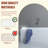 KDK HOME Acrylic Freestanding Soaking Bathtub