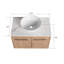 Ensemble de meuble-lavabo simple 30 po avec comptoir en céramique Beber-529239231-529239230