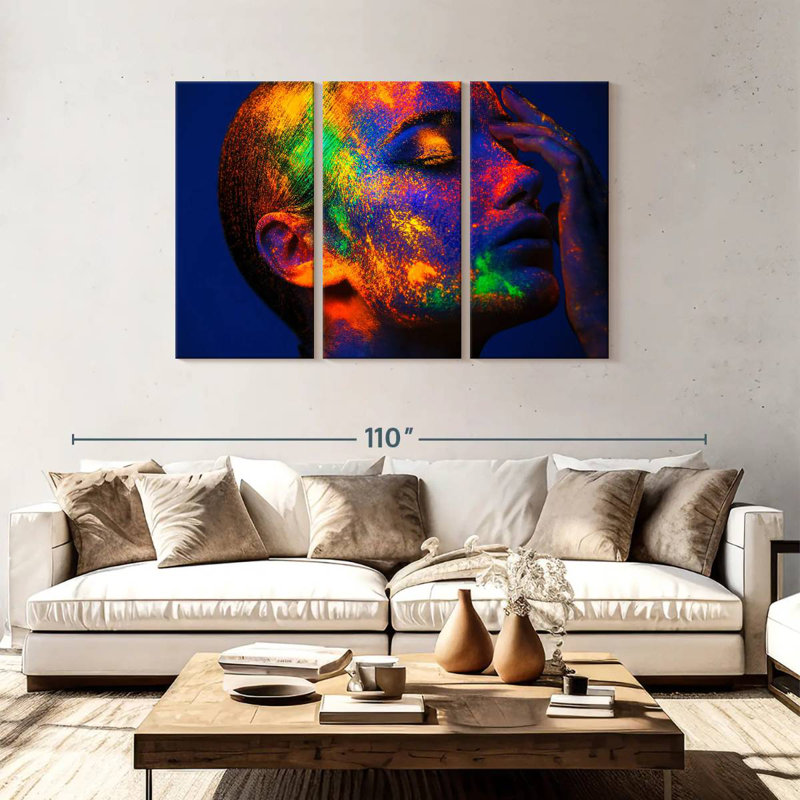 Senne Glowing Beauty, 48" H x 74" W