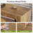 63'' Long Bar Table For Kitchen, Dining Room, Wooden Counter Height Bar Table