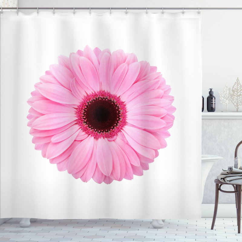 Shower Curtain with Hooks Included, 70" H x 69" W
