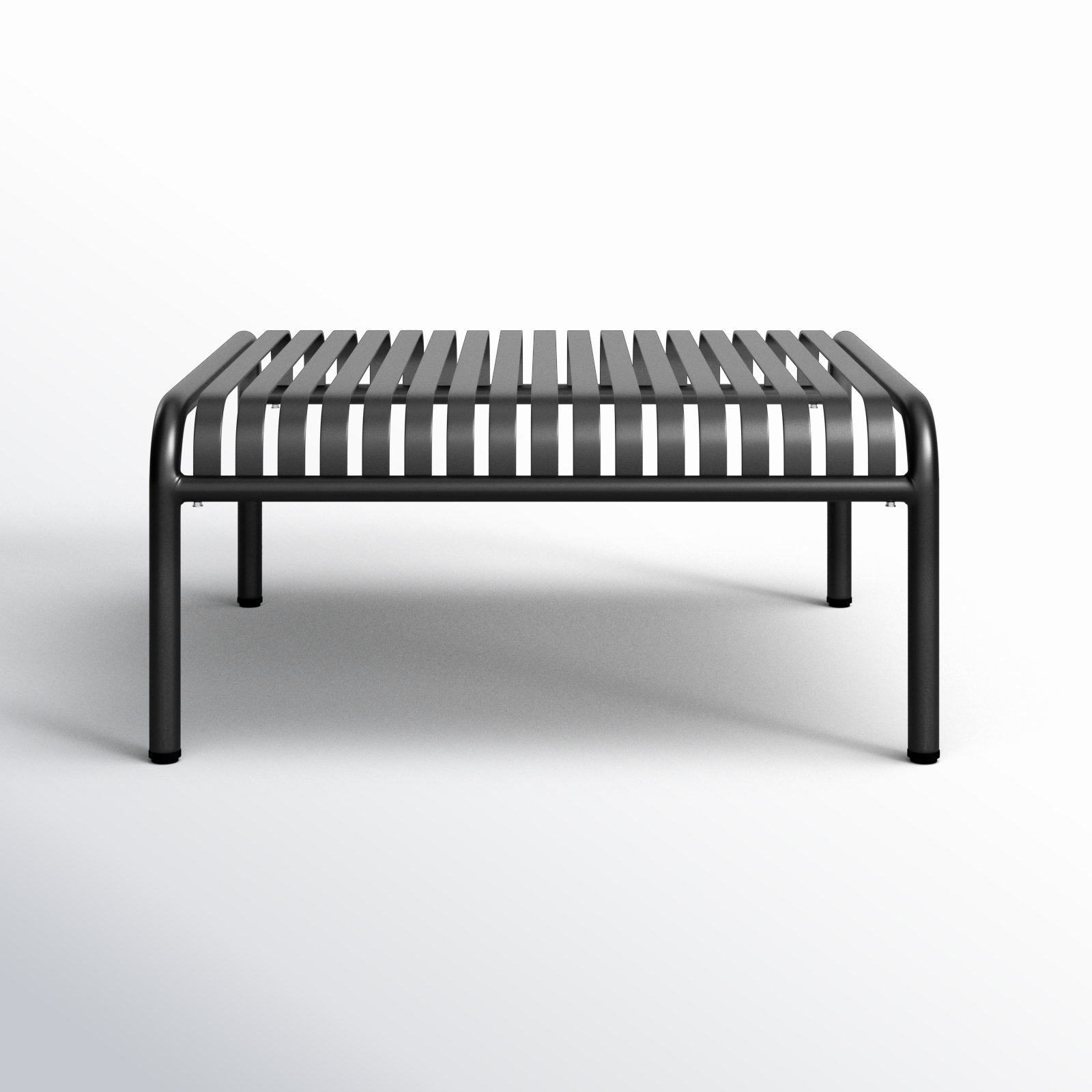 Winchester Outdoor Patio Coffee Table, Black