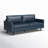 Assil Maple 80.3'' Wide Faux Leather Curved Arm Sofa-1863341575