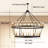 48- Light Dimmable Lantern Wagon Wheel Chandelier-105552668