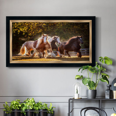 " Sunlit Horses III "