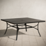 Square Steel Outdoor Dining Table