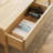 Simple modern solid wood coffee table