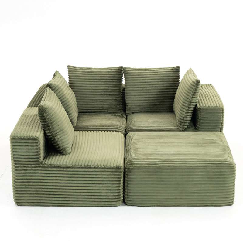 Canapé modulaire Compress Sofa Magic, Vert