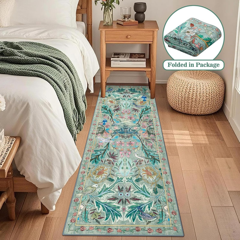 Washable Kitchen Runner Rugs, 60x180cm