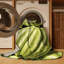  Tapis lavable à motif de fruits melon canari-845338338