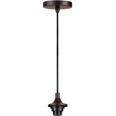 1 - Light Brown Single Pendant
