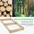 Cisbrough Multi-sized Outdoor Fir Wood Elevated Planter Box for Yard-1209475034-1260006841