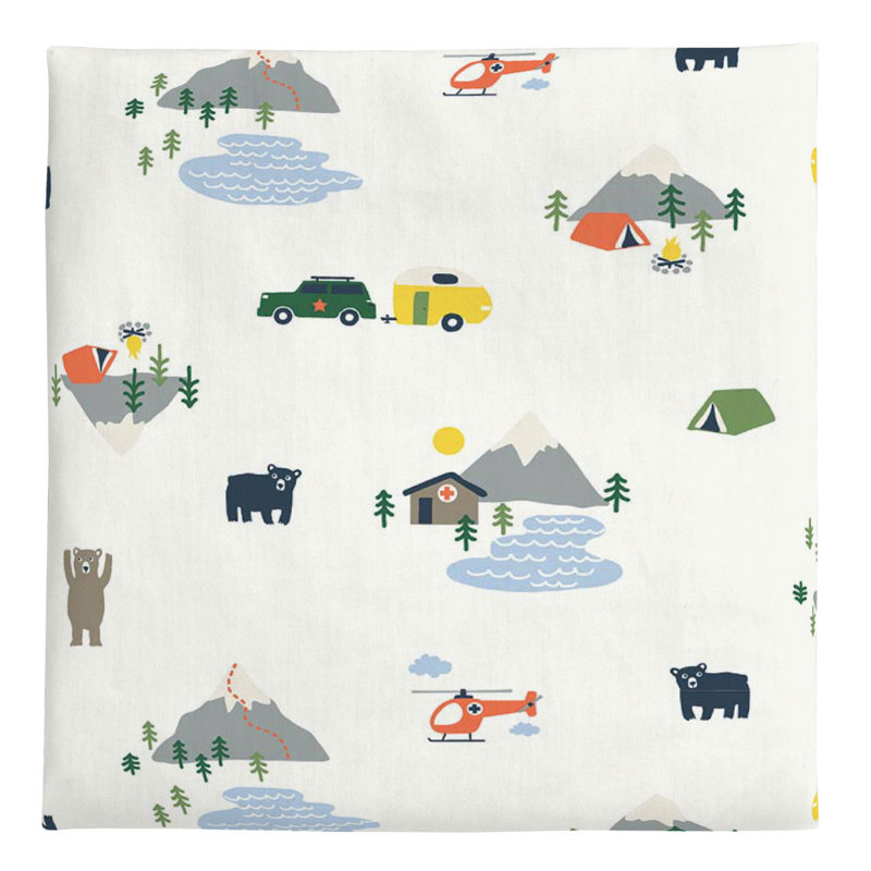 100% Cotton 2 - Piece Standard Crib Fitted Sheet