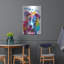  «Adore-a-bull» par Dean Russo, art mural en métal, 24 po x 36 po-1372068106
