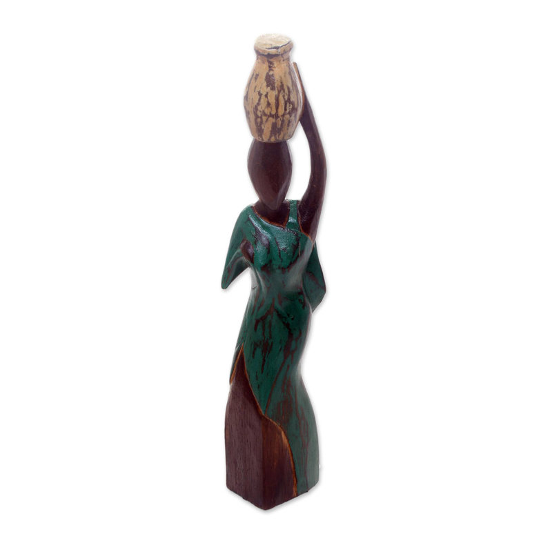 Sculpture en bois Water Jug