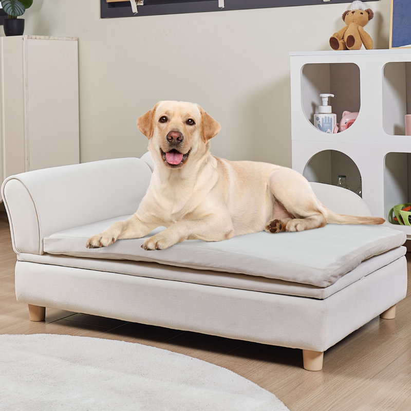 Tucker Murphy Pet™ Pet Sofa, Dog Couch for Large-Sized Dogs and Cats, Grey