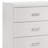 Bufkin White 5 - Drawer Chest