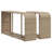  Garden Sofa Set Beige, Light Gray