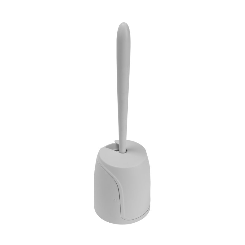 Bath Bliss Plastic Toilet Brush And Holder