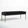 Madge Polyester Blend Upholstered Bench