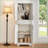 Sideboard, Off-White 23.7''L x 15.0''W x 68''H Multi-Functional TV Cabinet Large Storage | Particle Board | Minimalist-194244446