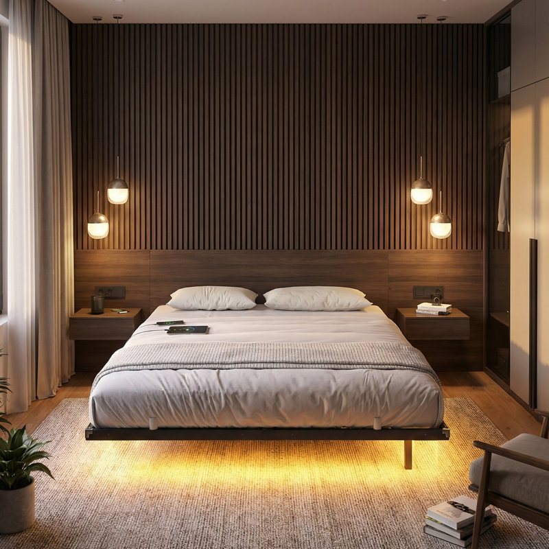 Bed, Kingsize (5')