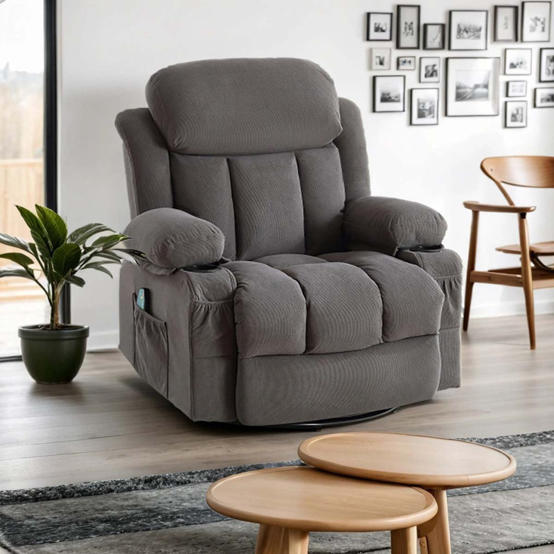 Fauteuil inclinable, Gris clair