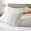 Housse et insert de coussin carré en lin Laguna-34220225