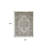 7' X 10' Ivory Floral Power Loom Area Rug