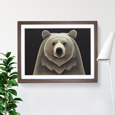 Enthralling Bear - Single Picture Frame Painting