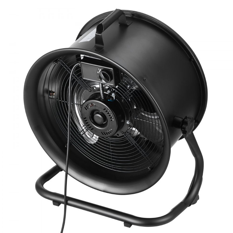 Ventilateur de plancher 14 pouces 3 vitesses 360 ° Tilt