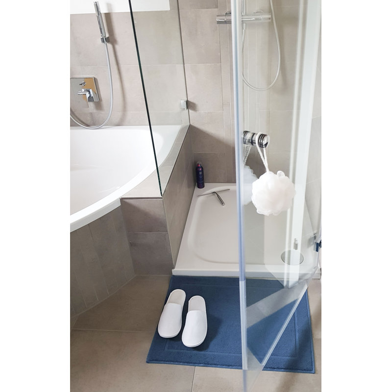 Bath Rug, Navy Blue