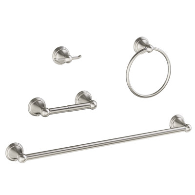Ensemble de quincaillerie de salle de bain 4 pièces