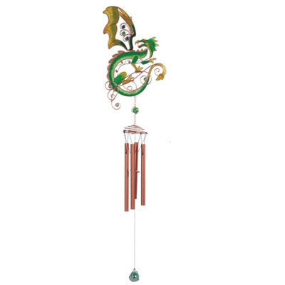 Kirril Dragon Flip Wings Wind Chime