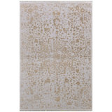 One-of-a-Kind Rectangle 6' X 9'1" Hand Knotted Area Rug