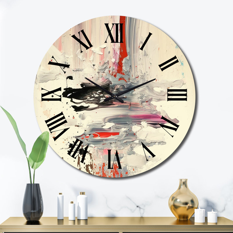 Horloge murale Dancing Alone Minimal, Très grand