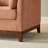 Chenille Accent Chair With Solid Rubberwood Legs-125004290