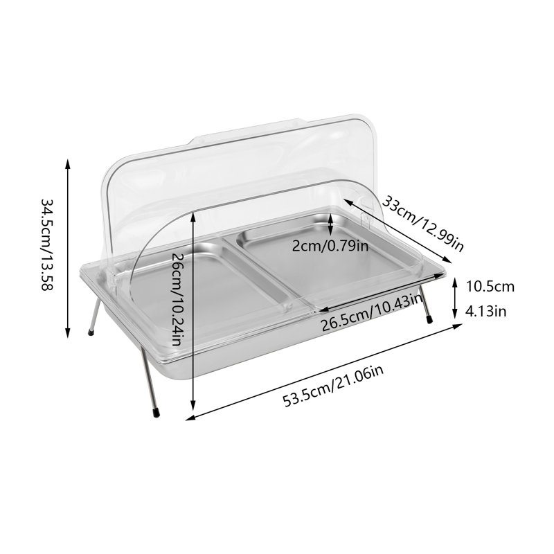 YYBSH Tiered Food Storage Container