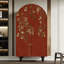 Armoire de rangement arquée pour chambre à coucher
