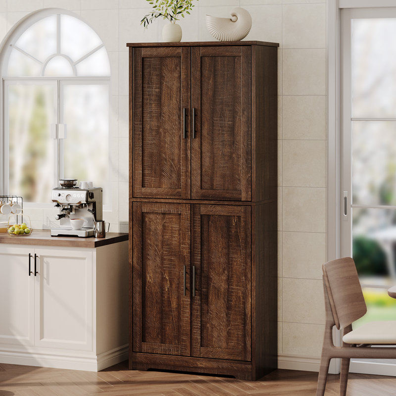 177.8cm Kitchen Pantry, Walnut