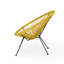 Chaise ANson, ensemble de 2 - Jaune