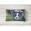 Coussin décoratif intérieur/extérieur bordure collie